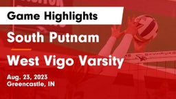 South Putnam  vs West Vigo Varsity Game Highlights - Aug. 23, 2023