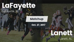 Matchup: LaFayette vs. Lanett  2017