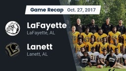 Recap: LaFayette  vs. Lanett  2017