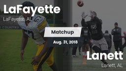 Matchup: LaFayette vs. Lanett  2018