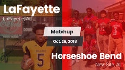 Matchup: LaFayette vs. Horseshoe Bend  2018