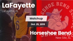 Matchup: LaFayette vs. Horseshoe Bend  2019