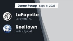 Recap: LaFayette  vs. Reeltown  2023