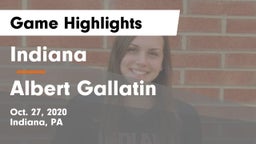 Indiana  vs Albert Gallatin Game Highlights - Oct. 27, 2020