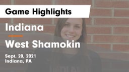 Indiana  vs West Shamokin  Game Highlights - Sept. 20, 2021