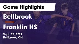 Bellbrook  vs Franklin HS Game Highlights - Sept. 28, 2021