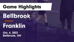 Bellbrook  vs Franklin  Game Highlights - Oct. 6, 2022
