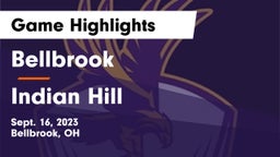 Bellbrook  vs Indian Hill  Game Highlights - Sept. 16, 2023