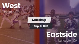 Matchup: West vs. Eastside  2017