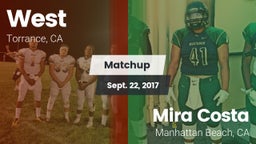 Matchup: West vs. Mira Costa  2017