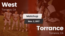 Matchup: West vs. Torrance  2017