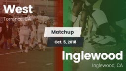 Matchup: West vs. Inglewood  2018