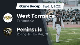 Recap: West Torrance  vs.  Peninsula  2022