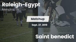 Matchup: Raleigh-Egypt vs. Saint benedict 2019