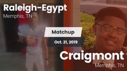 Matchup: Raleigh-Egypt vs. Craigmont  2019