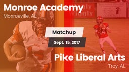 Matchup: Monroe Academy vs. Pike Liberal Arts  2017