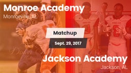 Matchup: Monroe Academy vs. Jackson Academy  2017