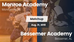 Matchup: Monroe Academy vs. Bessemer Academy  2018