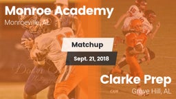 Matchup: Monroe Academy vs. Clarke Prep  2018