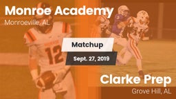 Matchup: Monroe Academy vs. Clarke Prep  2019