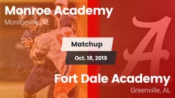 Matchup: Monroe Academy vs. Fort Dale Academy  2019