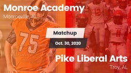 Matchup: Monroe Academy vs. Pike Liberal Arts  2020
