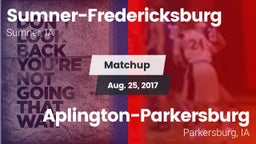 Matchup: Sumner-Fredericksbur vs. Aplington-Parkersburg  2017