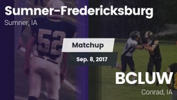 Matchup: Sumner-Fredericksbur vs. BCLUW  2017