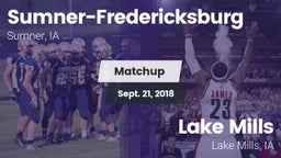 Matchup: Sumner-Fredericksbur vs. Lake Mills  2018