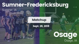 Matchup: Sumner-Fredericksbur vs. Osage  2018