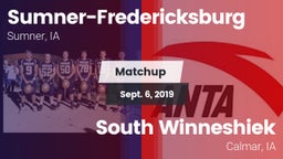 Matchup: Sumner-Fredericksbur vs. South Winneshiek  2019