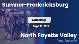 Matchup: Sumner-Fredericksbur vs. North Fayette Valley 2019