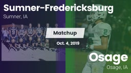 Matchup: Sumner-Fredericksbur vs. Osage  2019