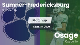 Matchup: Sumner-Fredericksbur vs. Osage  2020