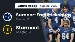 Recap: Sumner-Fredericksburg  vs. Starmont  2022