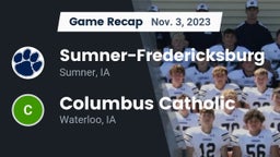 Recap: Sumner-Fredericksburg  vs. Columbus Catholic  2023