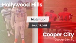 Matchup: Hollywood Hills vs. Cooper City  2017