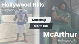 Matchup: Hollywood Hills vs. McArthur  2017