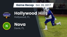 Recap: Hollywood Hills  vs. Nova  2017