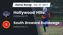 Recap: Hollywood Hills  vs. South Broward  Bulldawgs 2017