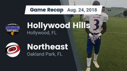 Recap: Hollywood Hills  vs. Northeast  2018