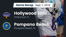 Recap: Hollywood Hills  vs. Pompano Beach  2018