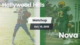 Matchup: Hollywood Hills vs. Nova  2018
