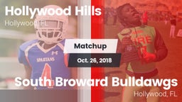 Matchup: Hollywood Hills vs. South Broward  Bulldawgs 2018