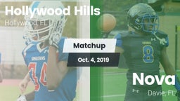 Matchup: Hollywood Hills vs. Nova  2019
