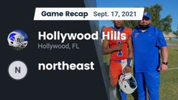 Recap: Hollywood Hills  vs. northeast  2021
