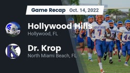 Recap: Hollywood Hills  vs. Dr. Krop  2022