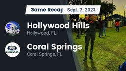 Recap: Hollywood Hills  vs. Coral Springs  2023