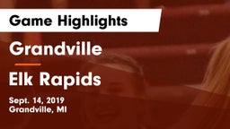 Grandville  vs Elk Rapids Game Highlights - Sept. 14, 2019