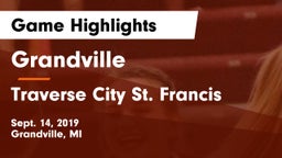 Grandville  vs Traverse City St. Francis Game Highlights - Sept. 14, 2019